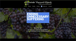 Desktop Screenshot of eastsidevineyardchurch.org