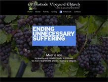 Tablet Screenshot of eastsidevineyardchurch.org